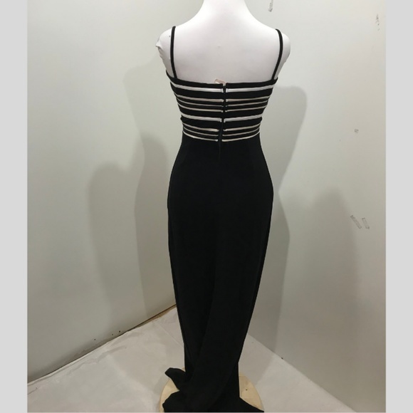 Tadashi Size S Body Con Formal Sexy Black White - Picture 6 of 8